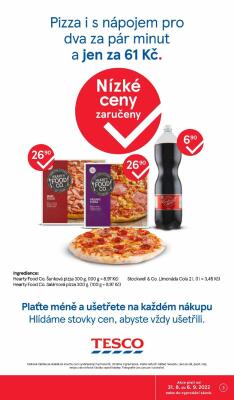 akční leták Tesco 31.8.2022-6.9.2022