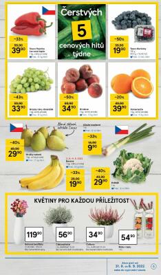 akční leták Tesco 31.8.2022-6.9.2022
