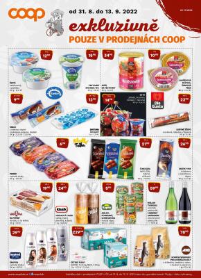 akční leták COOP 31.8.2022-6.9.2022
