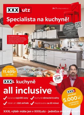 akční leták XXXLutz 29.8.2022-11.9.2022