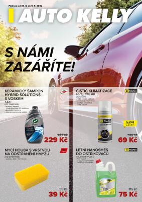 akční leták Auto Kelly 23.8.2022-5.9.2022