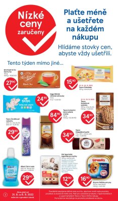 akční leták Tesco 31.8.2022-6.9.2022