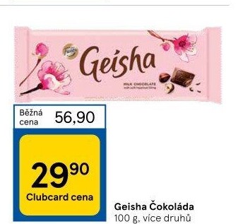 Čokoláda Geisha