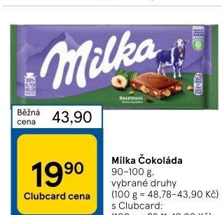 Čokoláda Milka
