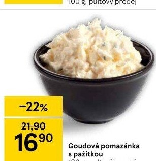 Goudová pomazánka s pažitkou