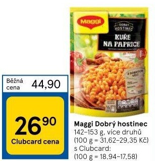 Jídla instantní Dobrý hostinec Maggi