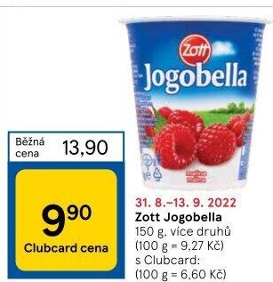 Jogurt Jogobella Zott