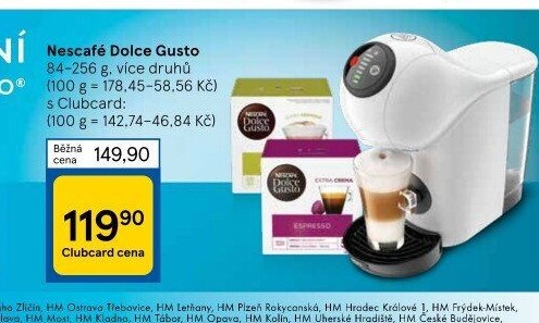 Kapsle Dolce Gusto Nescafé
