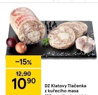 Kuřecí tlačenka DZ Klatovy
