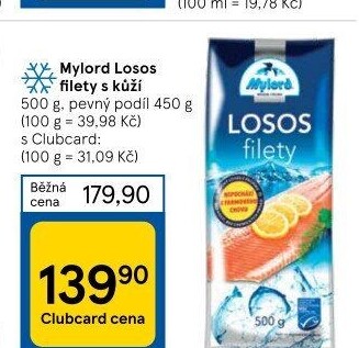 Losos filety mražený Mylord