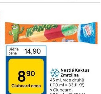 Nanuk Kaktus Schöller Nestlé