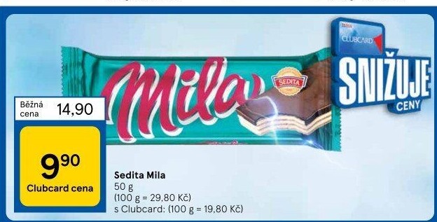 Oplatky Mila Sedita