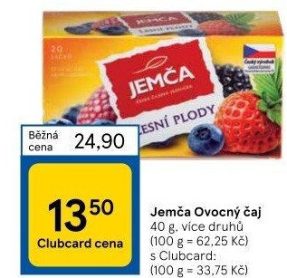 Ovocný čaj Jemča