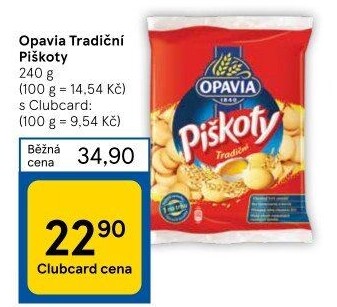 Piškoty Opavia