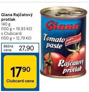 Rajčatový protlak Giana