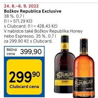 Rum Republica Exclusive Božkov