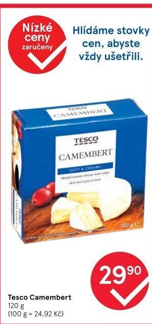 Sýr Camembert Tesco