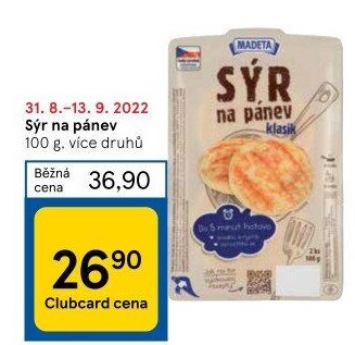 Sýr na pánev Madeta