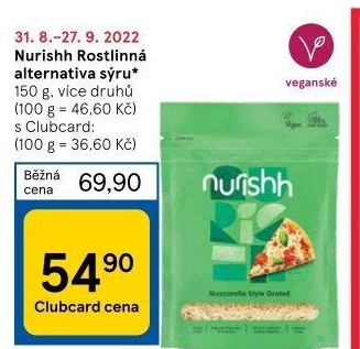 Sýr rostlinný Nurishh