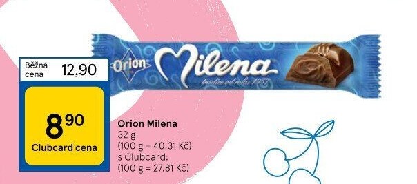 Tyčinka Milena Orion