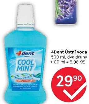 Ústní voda 4Dent