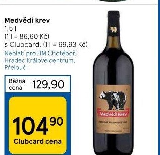 Vína Medvědí krev