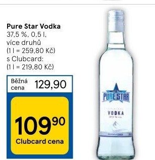 Vodka Pure Star