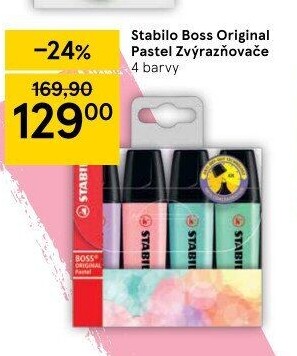 Zvýrazňovač Boss Stabilo