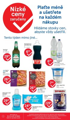 akční leták Tesco 31.8.2022-6.9.2022
