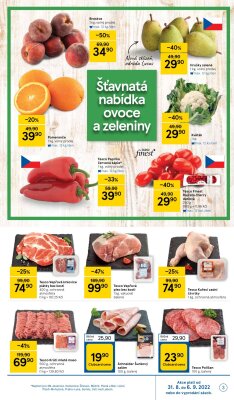 akční leták Tesco 31.8.2022-6.9.2022