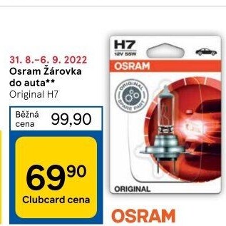 Autožárovky Osram