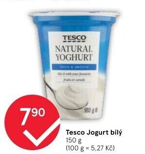 Bílý jogurt Tesco