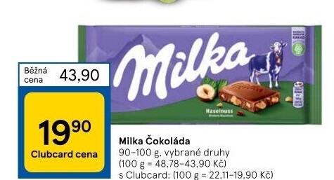 Čokoláda Milka