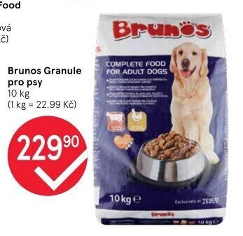 Granule pro psy Brunos