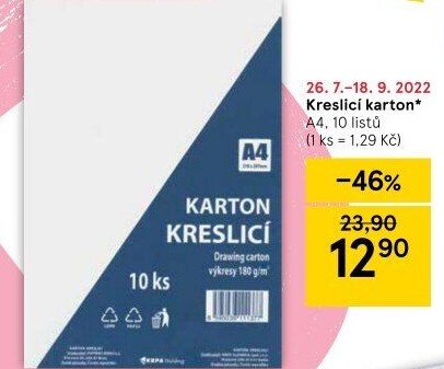 Kreslící karton A4