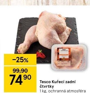 Kuřecí čtvrtky Tesco
