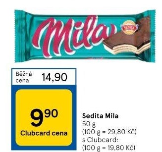 Oplatky Mila Sedita