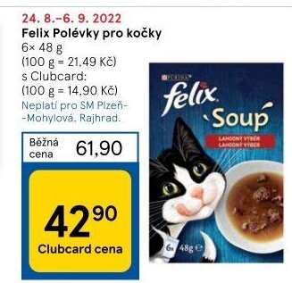 Polévka pro kočky Felix Purina