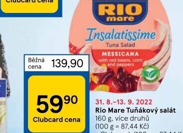 Salát Insalatissime Rio Mare