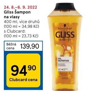Šampon Gliss Schwarzkopf