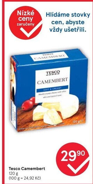 Sýr Camembert Tesco