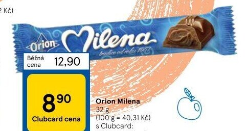 Tyčinka Milena Orion