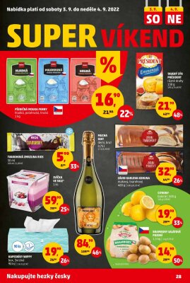 akční leták Penny Market 1.9.2022-7.9.2022