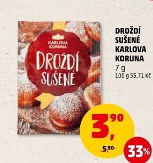 Droždí Karlova Koruna
