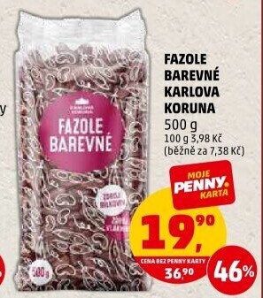 Fazole barevná Karlova Koruna