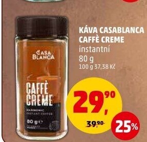 Instantní káva Casablanca Crema