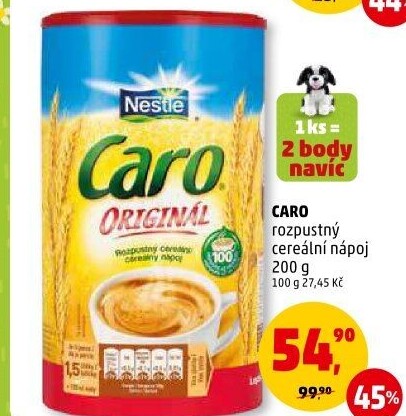 Nápoj instantní obilninový Caro Nestlé