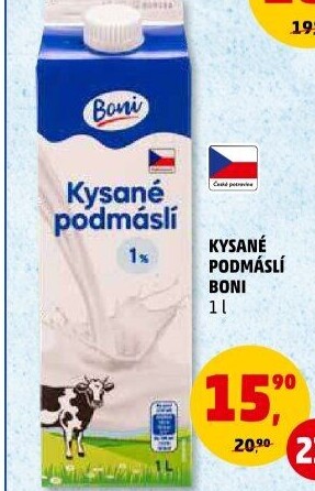 Nápoj podmáslí kysané Boni
