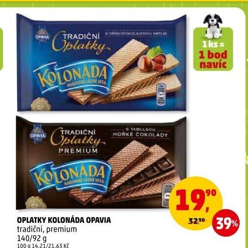Oplatky Kolonáda Opavia