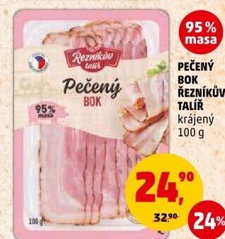 Pečený bok Řezníkův talíř